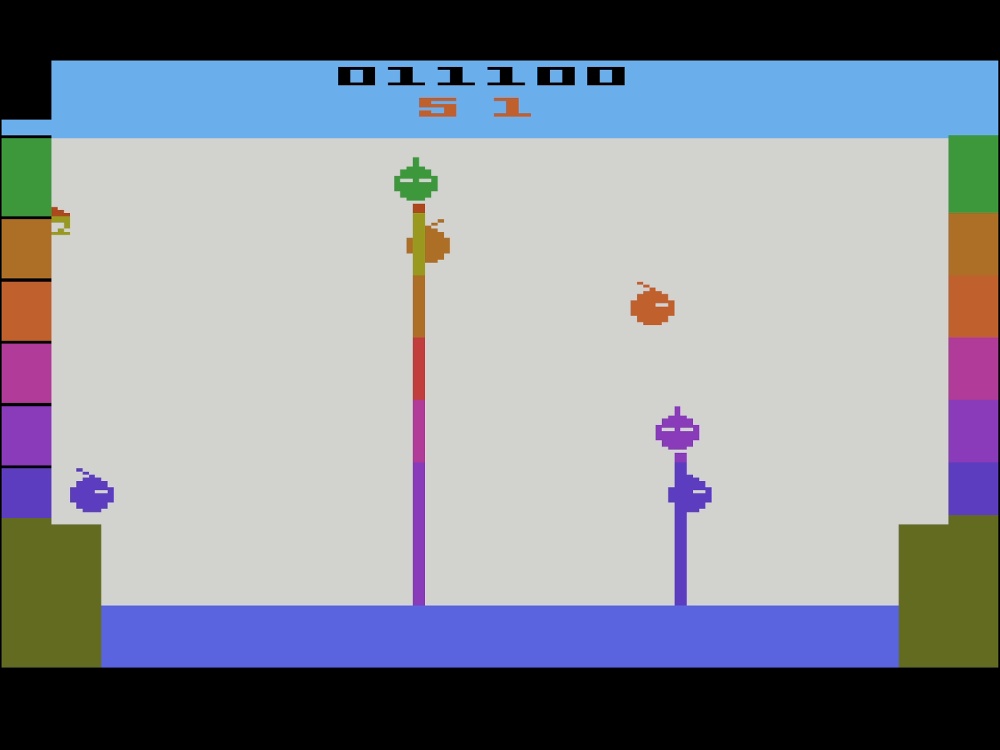 Gameplay of Kool Aid Man for Atari 2600